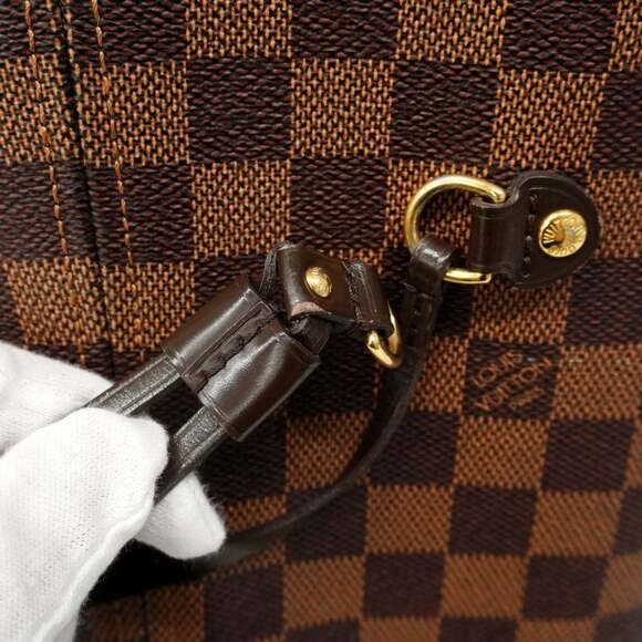 Louis Vuitton Damier Neverfull MM Tote Bag N51105 Ebene (Women's) - Picture 8 of 12